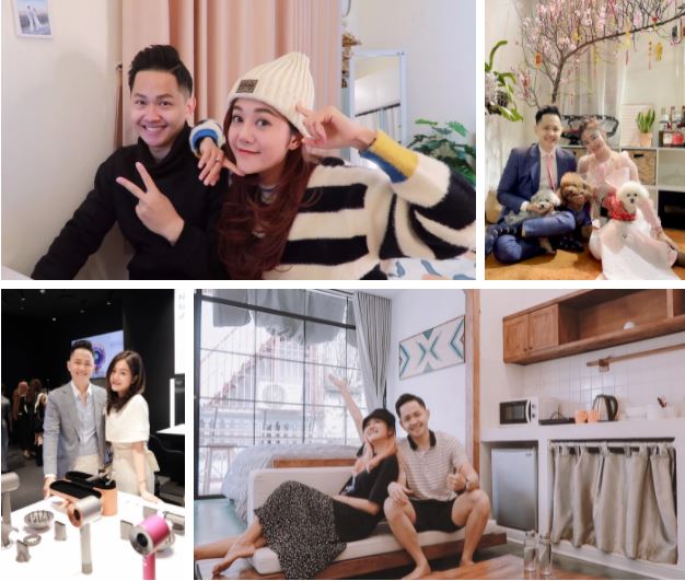 Nam MC Hoàng Quân và bà xã xinh đẹp hiện có cuộc sống vô cùng hạnh phúc. Ảnh: Facebook Nam MC Hoàng Quân và bà xã xinh đẹp hiện có cuộc sống vô cùng hạnh phúc. Ảnh: Facebook