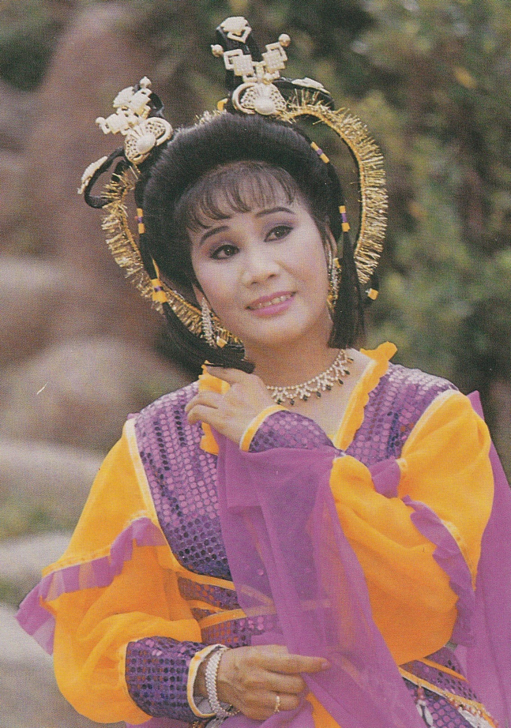 'Cô đào' Tài Linh bén duyên với nghiệp cải lương khá muộn so với các đồng nghiệp cùng thời. Ảnh: Internet