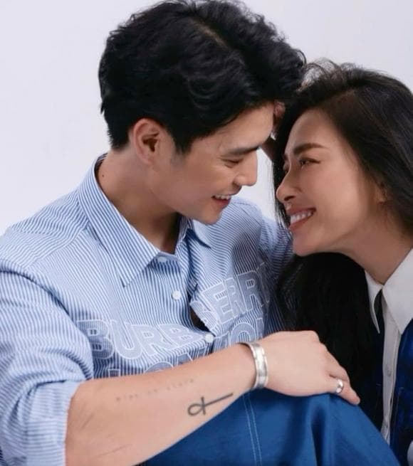 Cặp đôi được cho vô cùng tương xứng về ngoại hình. Ảnh: Internet