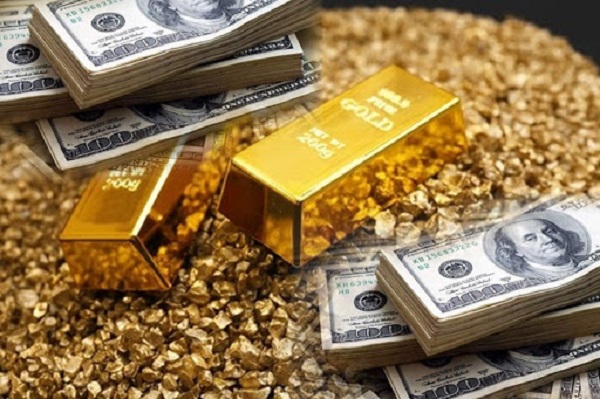 Gold price at noon on March 23: SJC plummeted, world gold also dropped 3