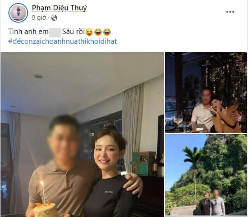 Vợ cũ Hiệp Gà đăng tải hình ảnh của Hiền Hồ kèm dòng bình luận gây chú ý. Ảnh: Facebook Vợ cũ Hiệp Gà đăng tải hình ảnh của Hiền Hồ kèm dòng bình luận gây chú ý. Ảnh: Facebook