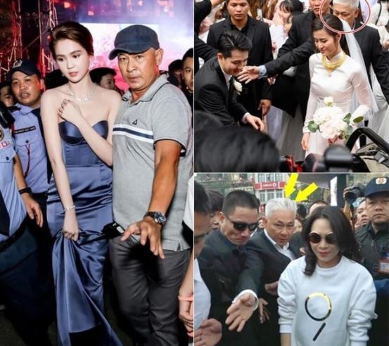 Tùng Yuki từng tham gia bảo vệ cho nhiều nghệ sĩ nổi tiếng. Ảnh: Internet Tùng Yuki từng tham gia bảo vệ cho nhiều nghệ sĩ nổi tiếng. Ảnh: Internet