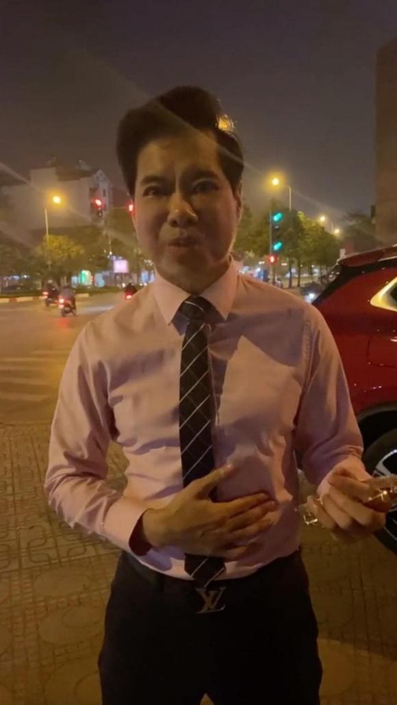 Danh ca Ngọc Sơn xuất hiện trong đoạn TikTok gây chú ý. Ảnh chụp màn hình