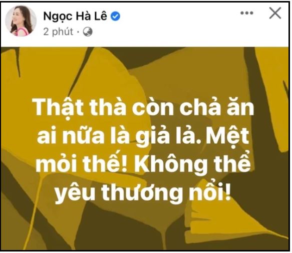 Bà xã Công Lý bất ngờ đăng đàn đầy ẩn ý khiến dân tình xôn xao - Ảnh 1 Bà xã Công Lý bất ngờ đăng đàn đầy ẩn ý khiến dân tình xôn xao - Ảnh 1