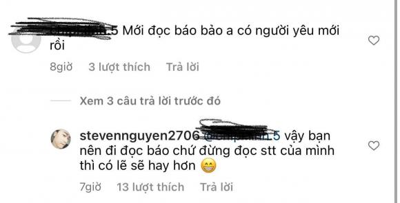 Thiếu gia Minh Hải đáp trả gắt khi netizen nói về chuyện anh có tình mới. Ảnh: Instagram Thiếu gia Minh Hải đáp trả gắt khi netizen nói về chuyện anh có tình mới. Ảnh: Instagram