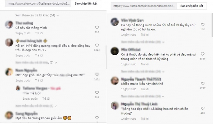 Mai Phương Thúy nhận được nhiều lời khen từ CDM. Ảnh chụp màn hình Mai Phương Thúy nhận được nhiều lời khen từ CDM. Ảnh chụp màn hình