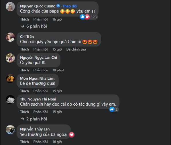 Cường Đôla đúng chuẩn 'ông bố quốc dân' khi thường xuyên tương tác những hình ảnh có sự xuất hiện của ái nữ. Ảnh: Facebook Cường Đôla đúng chuẩn 'ông bố quốc dân' khi thường xuyên tương tác những hình ảnh có sự xuất hiện của ái nữ. Ảnh: Facebook