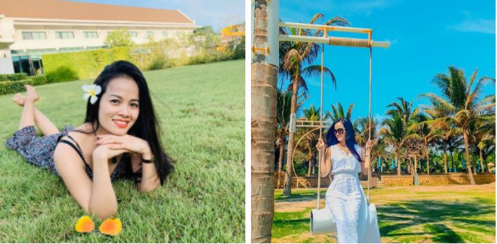 Ngoài đời Thu Hà sở hữu gu thời trang trẻ trung và hiện đại với tính cách thân thiện và dễ mến. Ảnh: Internet Ngoài đời Thu Hà sở hữu gu thời trang trẻ trung và hiện đại với tính cách thân thiện và dễ mến. Ảnh: Internet
