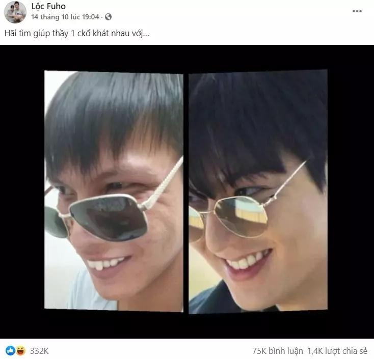 Hiện tượng mạng Lộc Fuho khiến dân tình ngỡ ngàng với diện mạo khác lạ, nghi đụng dao kéo - Ảnh 3 Hiện tượng mạng Lộc Fuho khiến dân tình ngỡ ngàng với diện mạo khác lạ, nghi đụng dao kéo - Ảnh 3