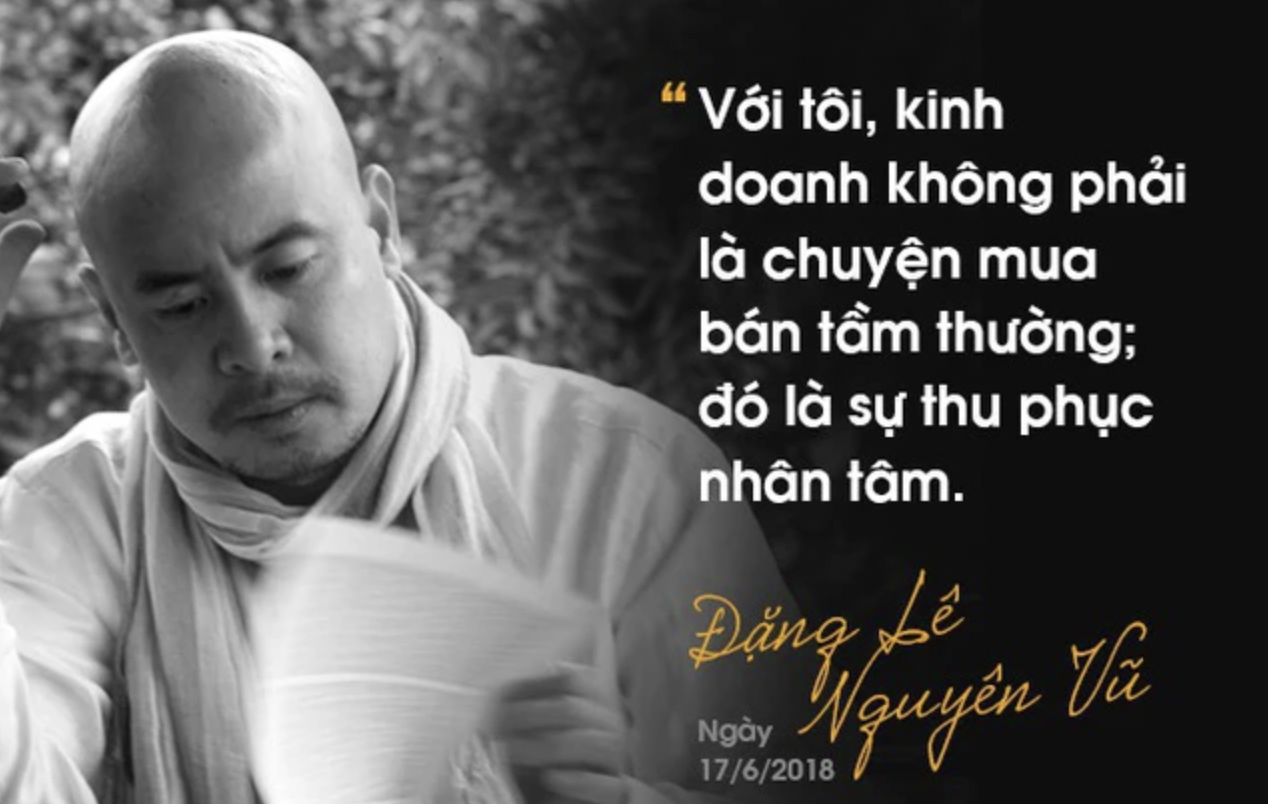 Đặng Lê Nguyên Vũ được xem là 'bậc thầy' về Marketing. Ảnh: Internet Đặng Lê Nguyên Vũ được xem là 'bậc thầy' về Marketing. Ảnh: Internet