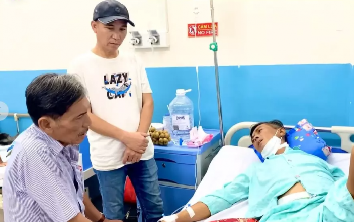 Hình ảnh Thương Tín xuất hiện với diện mạo khac lạ sau thời gian ồn ào nhận được sự quan tâm của dân tình. Ảnh: Facebook Hình ảnh Thương Tín xuất hiện với diện mạo khac lạ sau thời gian ồn ào nhận được sự quan tâm của dân tình. Ảnh: Facebook