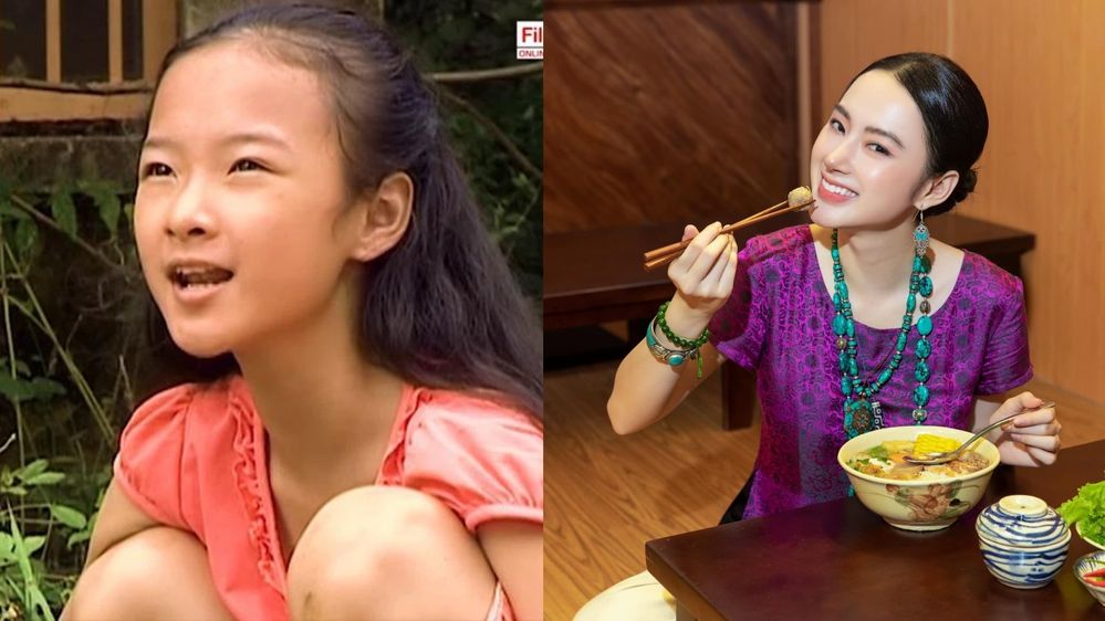 Angela Phương Trinh ngày ấy bây giờ. Ảnh: Internet
