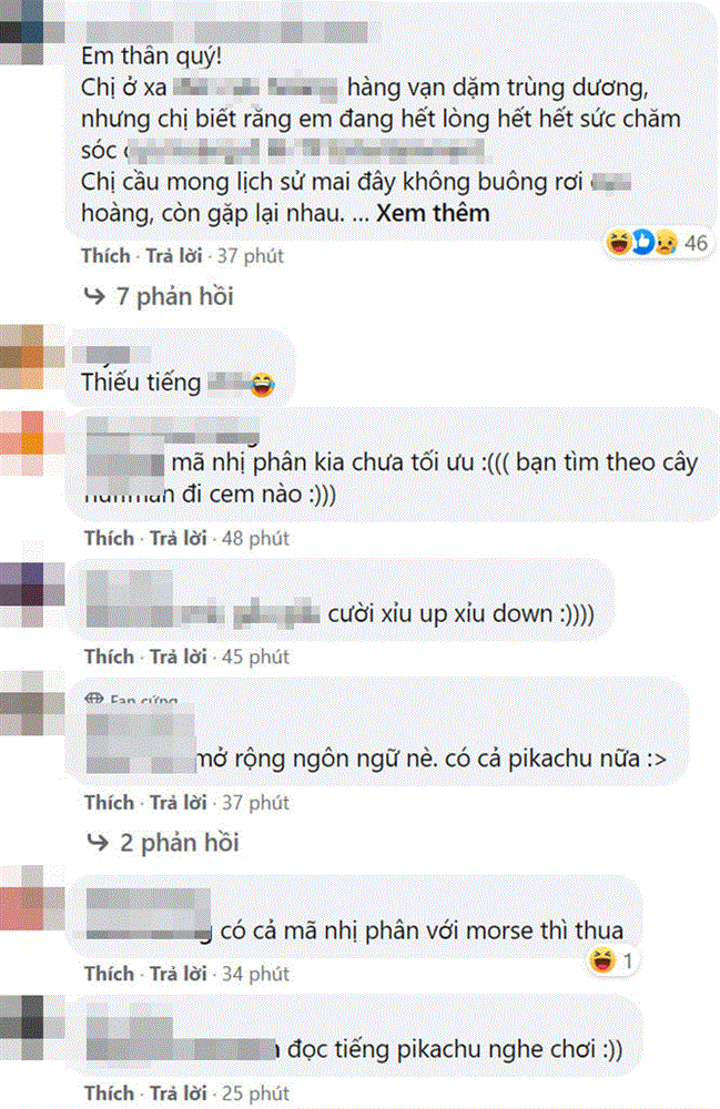 Dân mạng dành lời khen ngợi cho sự thông minh, bắt trend kịp thời của chủ nhân bản dịch. Đặc biệt, mọt số ý kiến còn tích cực hiến kế, tự dịch thêm nhiều thứ tiếng thú vị khác nữa. Dân mạng dành lời khen ngợi cho sự thông minh, bắt trend kịp thời của chủ nhân bản dịch. Đặc biệt, mọt số ý kiến còn tích cực hiến kế, tự dịch thêm nhiều thứ tiếng thú vị khác nữa.