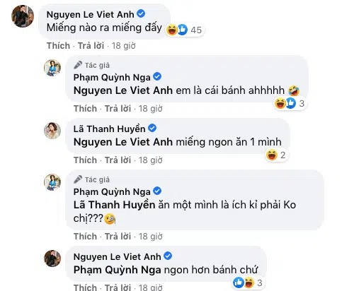 Bình luận của Việt Anh luôn khiến người khác phải chú ý.