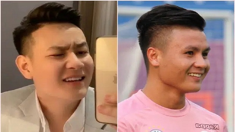 Nhiều người phải xem 2 - 3 lần mới định hình được đây không phải là Quang Hải. Ảnh: FB