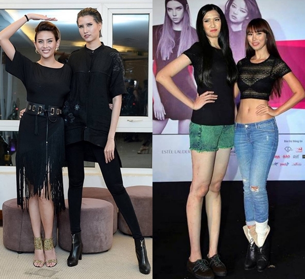 Nổi tiếng với chiều cao vượt trội 1m90, cô nàng 'sếu vườn' sinh năm 1996, giành ngôi Á quân Vietnam's Next Top Model 2015.