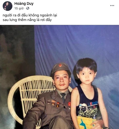 Con trai NSND Hoàng Dũng nghẹn ngào chia sẻ kỷ niệm đáng nhớ về người bố tài hoa Con trai NSND Hoàng Dũng nghẹn ngào chia sẻ kỷ niệm đáng nhớ về người bố tài hoa