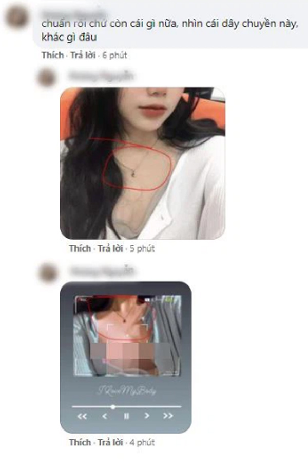 Bằng chứng được dân mạng soi ra. Bằng chứng được dân mạng soi ra.