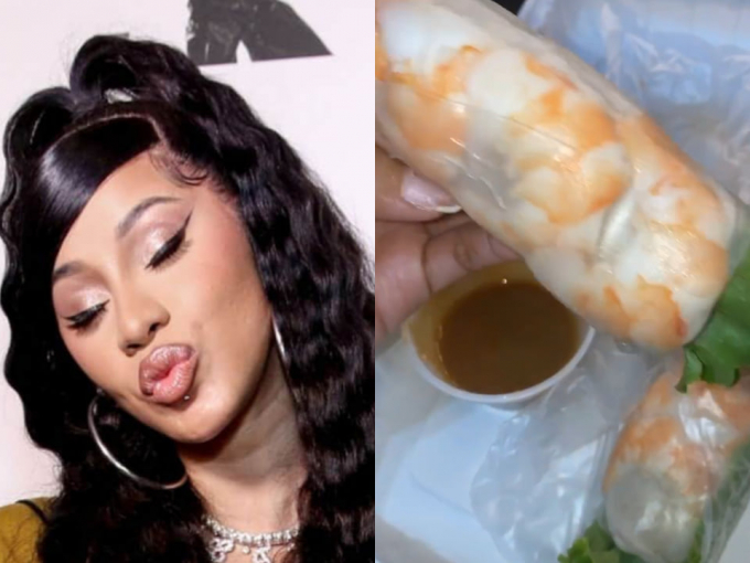 Nhờ sự xuất hiện của gỏi cuốn trên story Cardi B, người Việt một lần nữa phổng mũi tự hào vì món ăn Việt Nam tiếp tục vươn tầm thế giới.