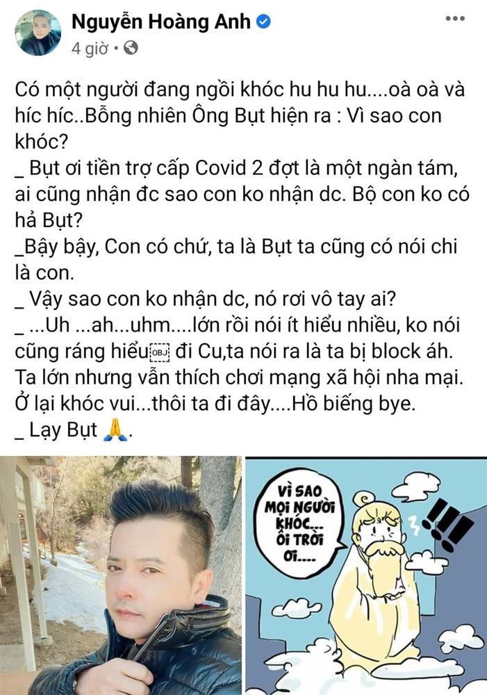 Tố Quỳnh Như 'ăn chặn' trợ cấp Covid-19, Hoàng Anh bị vợ cũ đáp trả như viết văn tế