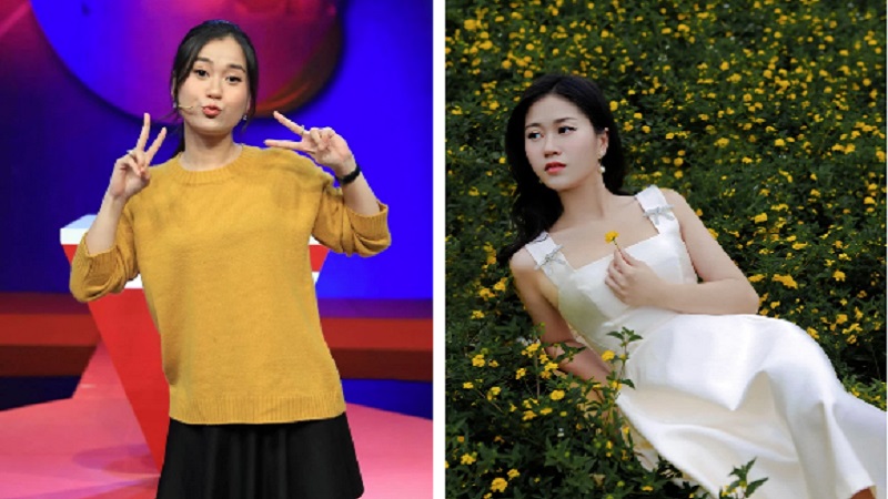 Thoát vai lầy, dơ, Lâm Vỹ Dạ hóa nàng thơ khiến dân tình khó lòng nhận ra. Ảnh: FB