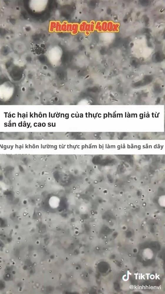 Bí mật của thịt bò khô giá rẻ được phơi bày dưới kính hiển vi.