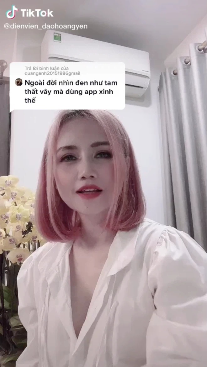 Nữ diễn viên 4 đời chồng 'xù lông nhím' đáp trả khi bị chê da đen như tam thất mà hay 'sống ảo' - ảnh 1