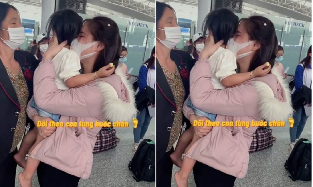 Kiếm tiền nơi xứ người vất vả lắm ai ơi. Nên hãy hiểu cho mẹ và thật ngoan ngoãn con nhé! Ảnh cắt clip Kiếm tiền nơi xứ người vất vả lắm ai ơi. Nên hãy hiểu cho mẹ và thật ngoan ngoãn con nhé! Ảnh cắt clip