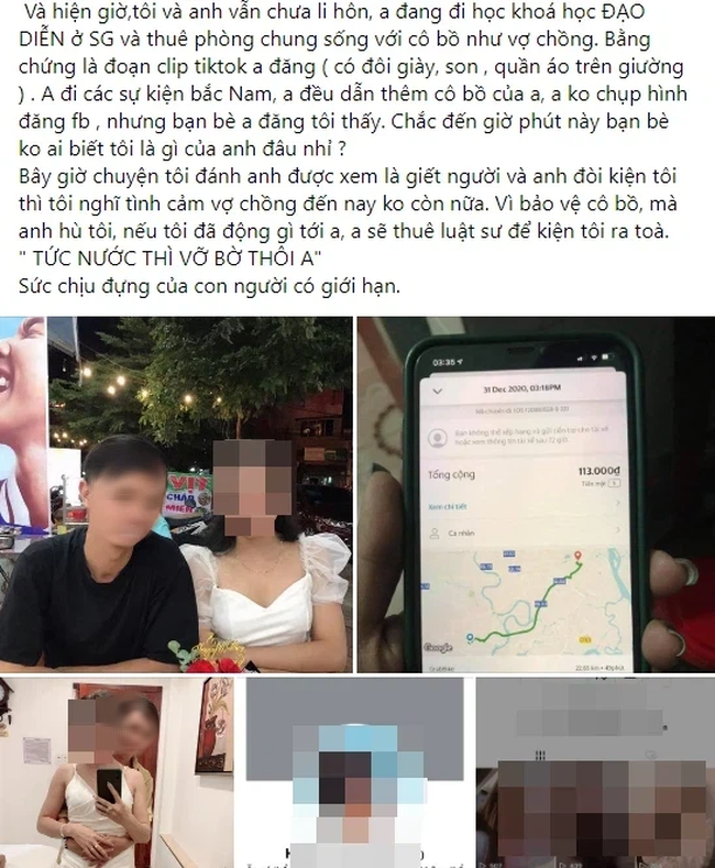 Đến thời điểm hiện tại, Huy 'quần hoa' đã ra ngoài thuê phòng ở cùng bồ như vợ chồng trong khi chưa ly hôn vợ. Ảnh: FB Đến thời điểm hiện tại, Huy 'quần hoa' đã ra ngoài thuê phòng ở cùng bồ như vợ chồng trong khi chưa ly hôn vợ. Ảnh: FB