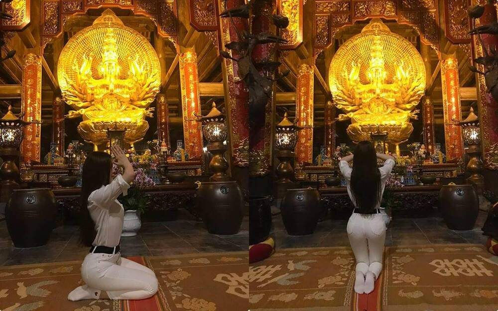 Những hành vi nói tục, chửi thề, ăn mặc thiếu vải tại lễ hội có thể bị xử phạt tiền mức cao nhất tới 500.000 đồng. Ảnh minh hoạ