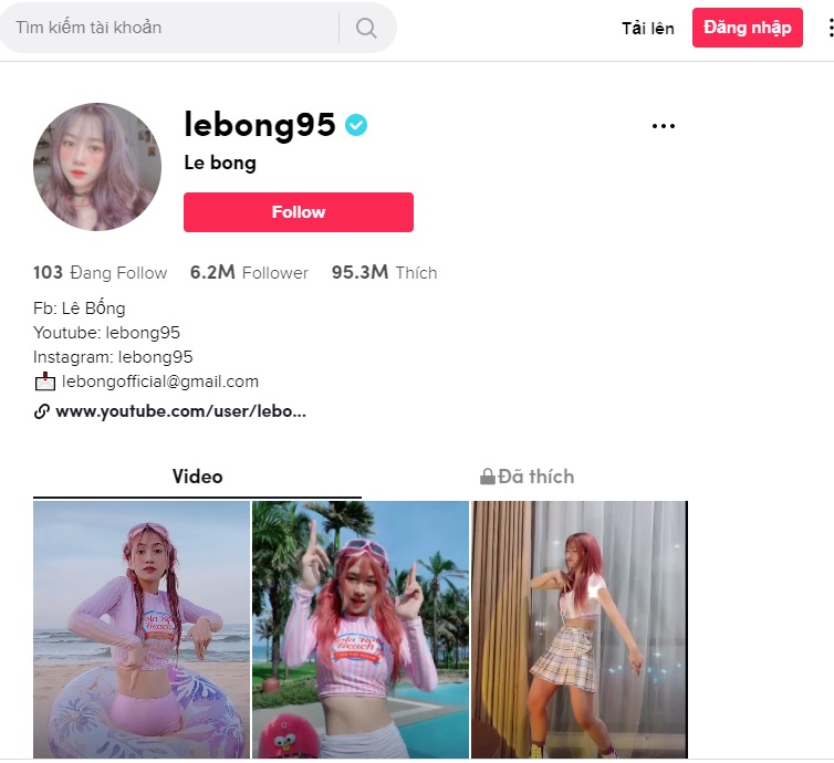 Dù chỉ là hot girl nhưng Lê Bống đang khiến hội nghệ sĩ phải dè chừng về lượt theo dõi của mình trên Tiktok.