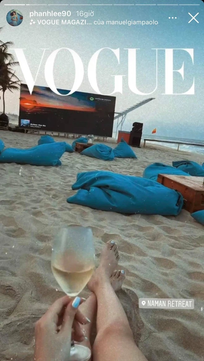 Phanh Lee khiến nhiều netizen ghen tị vì được tận hưởng kỳ nghỉ ở resort hạng sang.