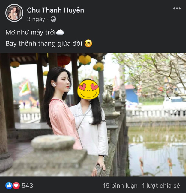 Hình ảnh mới nhất của Thanh Huyền. Ảnh: FB Hình ảnh mới nhất của Thanh Huyền. Ảnh: FB