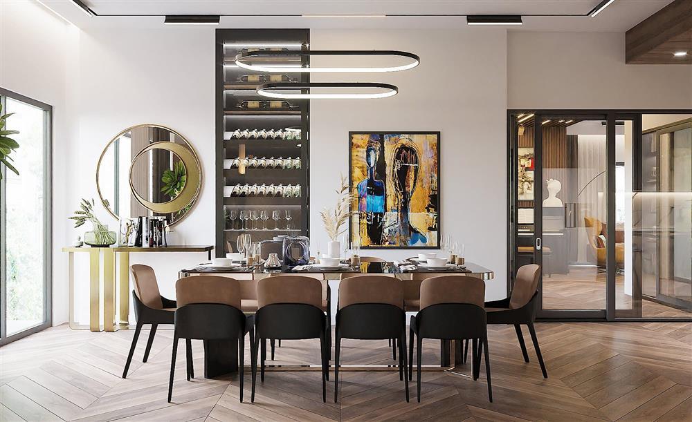 'Người tình màn ảnh' Hồng Diễm khoe căn biệt thự sang trọng, 2 mặt tiền toạ lạc ở Hà Nội - Ảnh 3