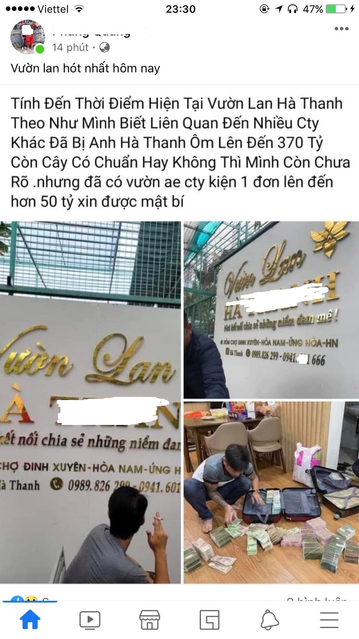 Rộ tin chủ vườn lan đột biến ở Hà Nội ôm 200 tỷ đồng bỏ trốn: 'Trước nay vẫn có tiếng là uy tín' Rộ tin chủ vườn lan đột biến ở Hà Nội ôm 200 tỷ đồng bỏ trốn: 'Trước nay vẫn có tiếng là uy tín'