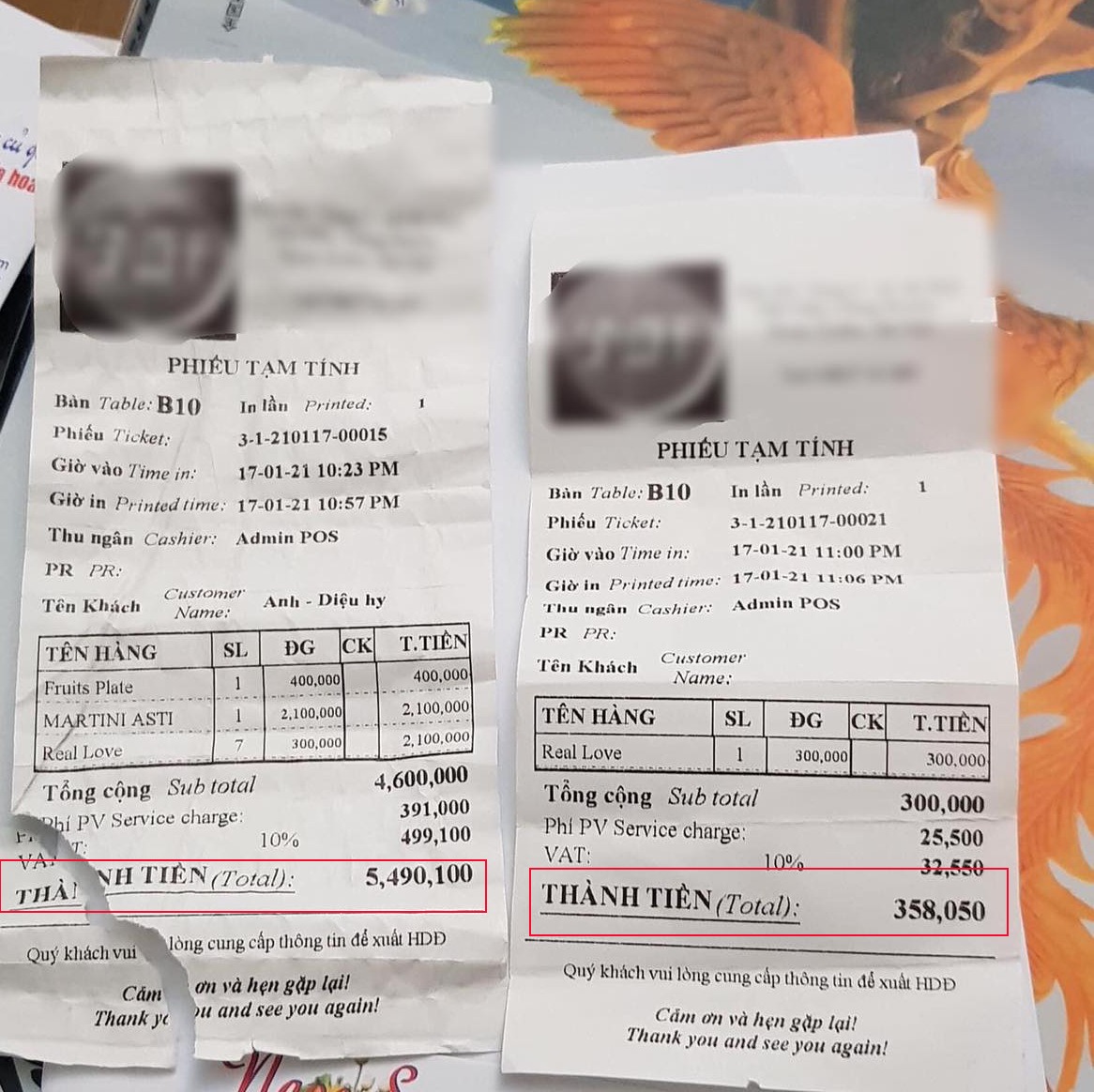 Điều khiến thanh niên này cay cú là khi tình cờ phát hiện ra cô gái anh ta mới quen trên Tinder đã móc nối với quán bar để gọi nhiều món tại đây để thu lời cho quán. Ảnh: FB