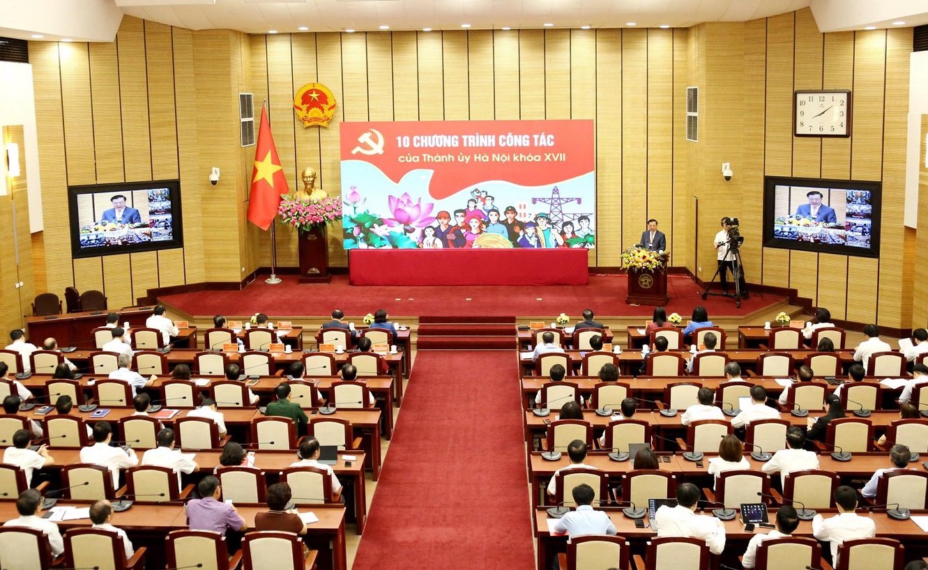 Quang cảnh hội nghị.