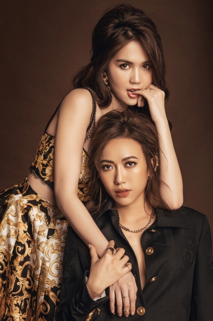 Ngọc Trinh, Diệu Nhi chơi thân sau lần đóng chung phim 'Vu quy đại náo'. Họ cũng được fan yêu thích bởi tính cách vui vẻ, hài hước. Ảnh: FB Ngọc Trinh, Diệu Nhi chơi thân sau lần đóng chung phim 'Vu quy đại náo'. Họ cũng được fan yêu thích bởi tính cách vui vẻ, hài hước. Ảnh: FB