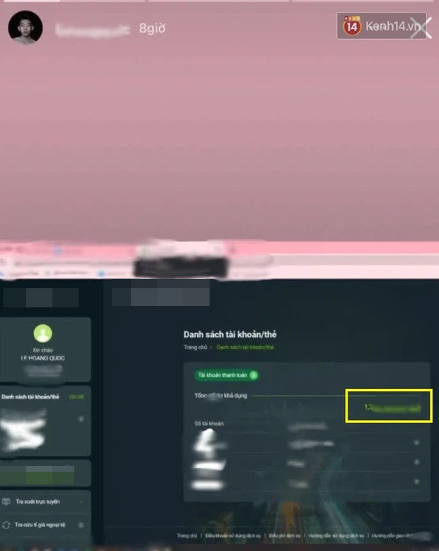 Hoàng Quốc tiết lộ thu nhập khủng sau khi nghỉ học. Ảnh: Kenh14