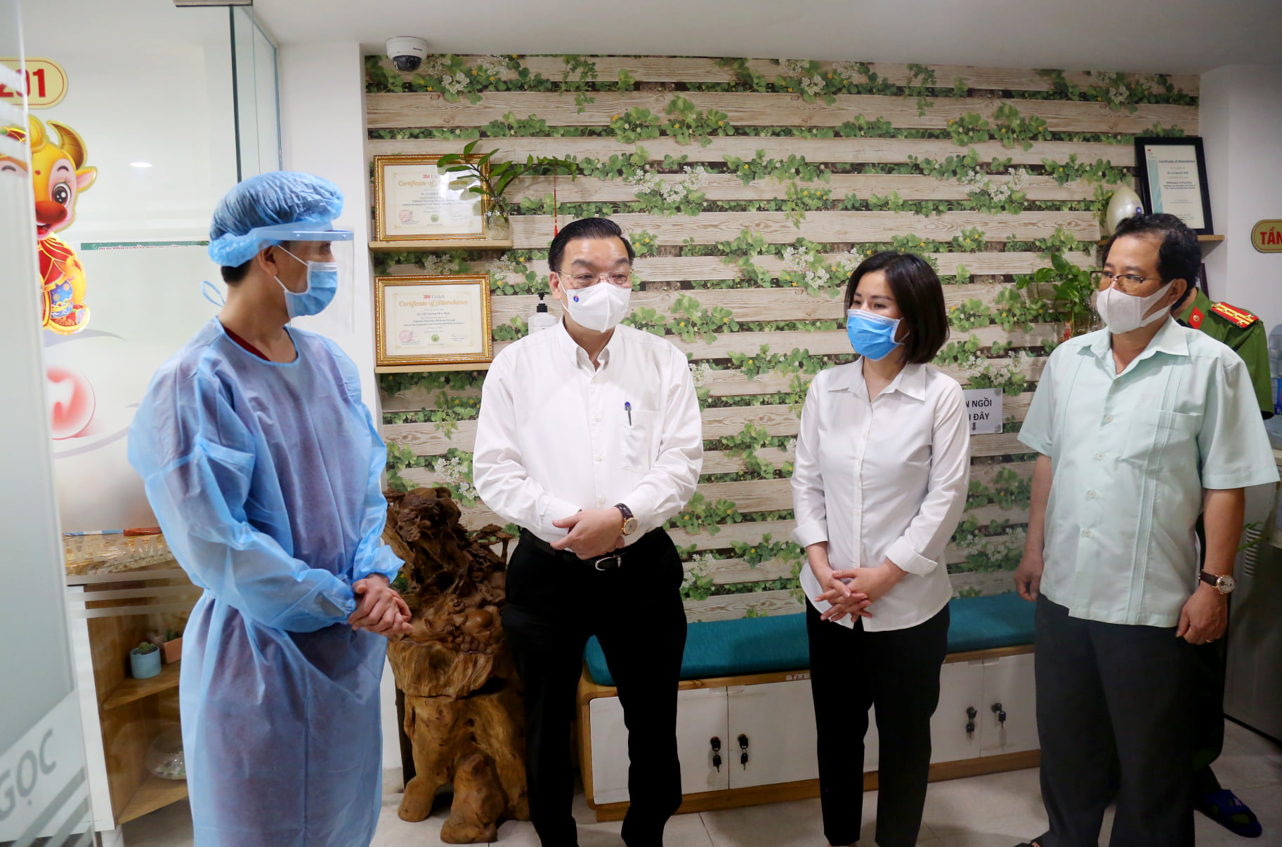 BV dã chiến Mê Linh có quy mô hơn 300 giường, bảo đảm cách ly cho khoảng 300 người diện F1 tại đây. Ảnh: CDC Hà Nội BV dã chiến Mê Linh có quy mô hơn 300 giường, bảo đảm cách ly cho khoảng 300 người diện F1 tại đây. Ảnh: CDC Hà Nội