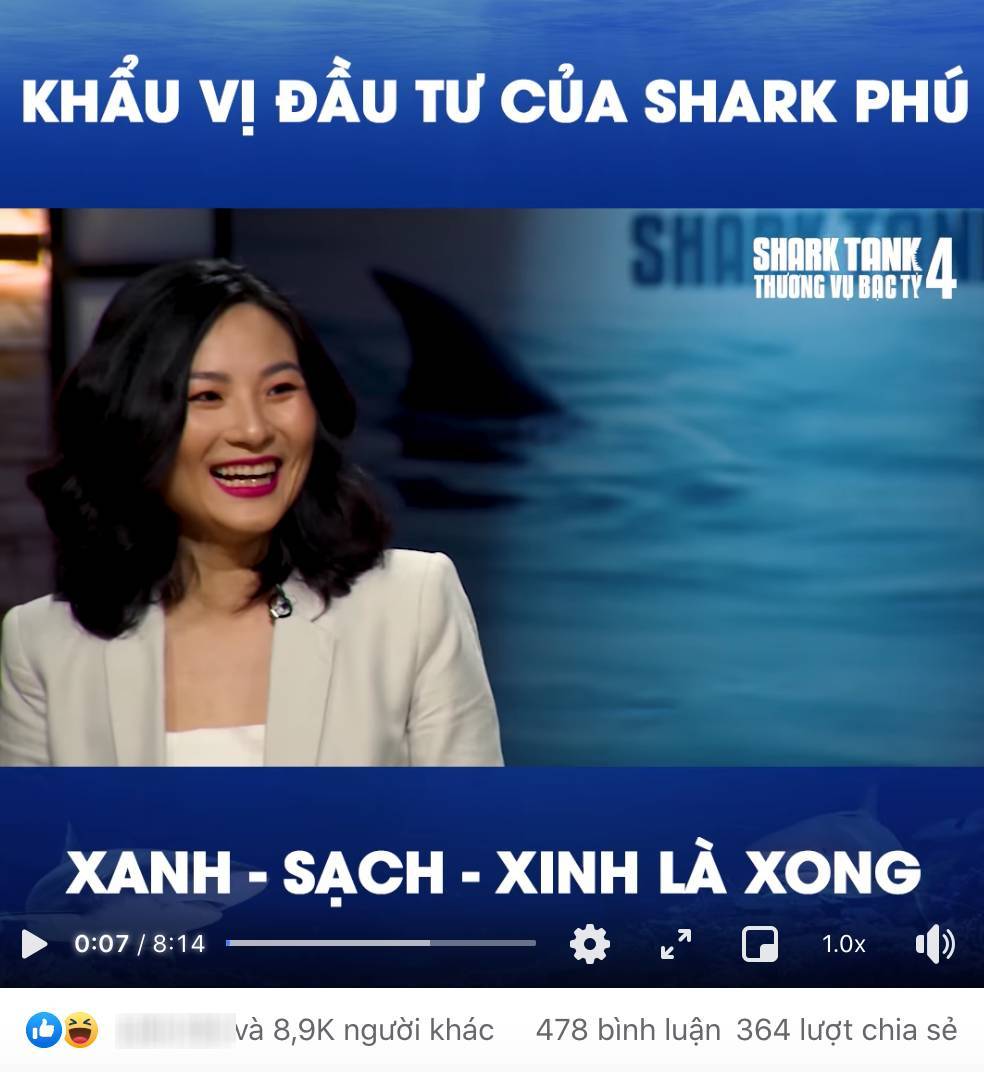Nhiều người cho rằng, đây thực tế chỉ là một trong những chiến lược đầu tư của các Shark mà thôi. Ảnh: FB Nhiều người cho rằng, đây thực tế chỉ là một trong những chiến lược đầu tư của các Shark mà thôi. Ảnh: FB