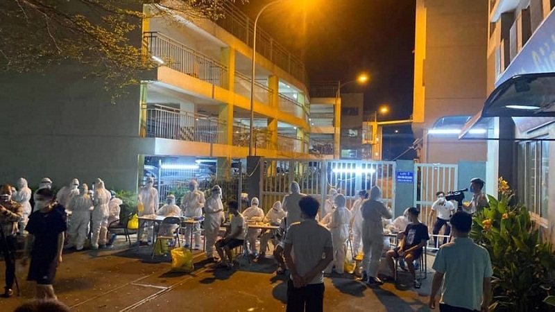 Ngành y tế tỉnh Bắc Ninh sẽ triển khai lấy mẫu xét nghiệm virus SARS-CoV-2 bằng phương pháp test nhanh tại các khu công nghiệp trên địa bàn tỉnh. Ảnh: FB Ngành y tế tỉnh Bắc Ninh sẽ triển khai lấy mẫu xét nghiệm virus SARS-CoV-2 bằng phương pháp test nhanh tại các khu công nghiệp trên địa bàn tỉnh. Ảnh: FB