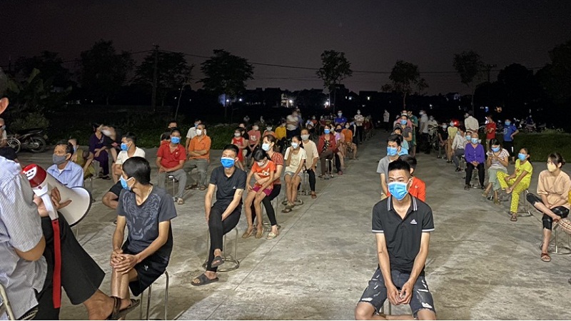 Từ ngày 27/4 đến 6h ngày 18/5, Việt Nam ghi nhận tổng cộng 1.339 ca mắc mới tại 27 tỉnh, thành phố. Ảnh minh hoạ