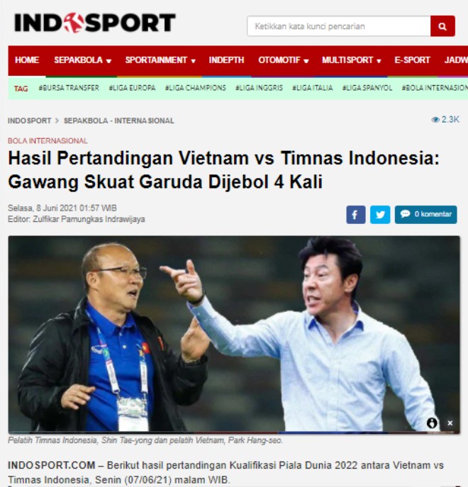 CĐV Indonesia chê đội nhà đáng ra thua 0-13, báo giới thừa nhận ĐT Việt Nam xứng đáng là vua ASEAN 1