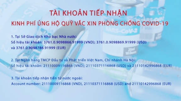 Quỹ vaccine Covid-19 đã huy động được hơn 8.000 tỷ đồng, số tin nhắn qua tổng đài 1408 đã đạt 2 triệu 2 Quỹ vaccine Covid-19 đã huy động được hơn 8.000 tỷ đồng, số tin nhắn qua tổng đài 1408 đã đạt 2 triệu 2