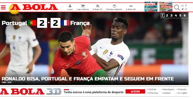 Đại chiến Bồ Đào Nha - Pháp bảng F EURO 2020: Ronaldo phá dớp tịt ngòi, xứng danh vua kỷ lục Đại chiến Bồ Đào Nha - Pháp bảng F EURO 2020: Ronaldo phá dớp tịt ngòi, xứng danh vua kỷ lục