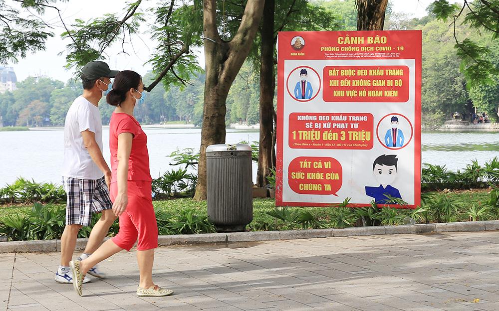 Người dân khi tham gia các hoạt động thể dục, thể thao tại các khu vực công cộng và ngoài trời cần thực hiện nghiêm thông điệp 5K