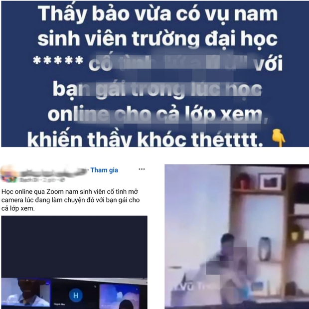 Vụ nam sinh HUTECH 'quan hệ' với bạn gái khi học online: Nhà trường mời bác sĩ tâm lý đến hỗ trợ, chưa đề cập kỷ luật 1 Vụ nam sinh HUTECH 'quan hệ' với bạn gái khi học online: Nhà trường mời bác sĩ tâm lý đến hỗ trợ, chưa đề cập kỷ luật 1