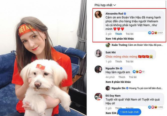 Nữ DJ xinh đẹp từng 'thả thính' Đoàn Văn Hậu cổ vũ Ukraine hạ gục tuyển Anh 3 Nữ DJ xinh đẹp từng 'thả thính' Đoàn Văn Hậu cổ vũ Ukraine hạ gục tuyển Anh 3