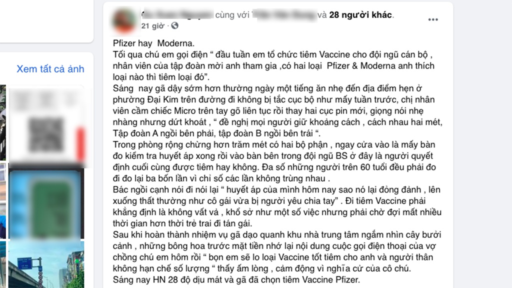 Á hậu khoe được tiêm vaccine Covid-19 nhờ 'người anh' là sếp ở BV Xanh Pôn: Hà Nội yêu cầu làm rõ 6 Á hậu khoe được tiêm vaccine Covid-19 nhờ 'người anh' là sếp ở BV Xanh Pôn: Hà Nội yêu cầu làm rõ 6